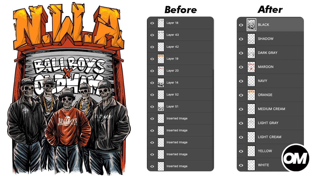 Messy Layers? OmniSeps Turns Any File Into a Print-Ready Separation in 4 Steps